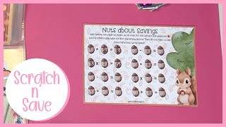 SCRATCH, ROLL, & SAVE! | Saving money with scratch-off challenges!
