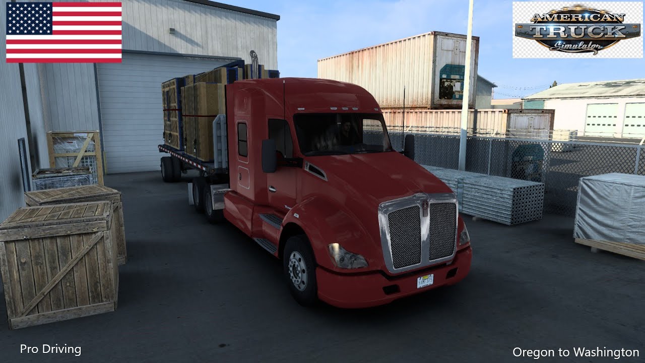 ATS Quick job from Ontario OR to Yakima WA 1.46 DLC’s & Mods. YouTube