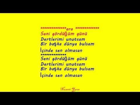 Öyle Sarhos Olsamki (Karaoke) re karar ses