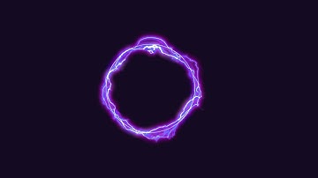 purple electric circle line loop animation - Download Stock Footage