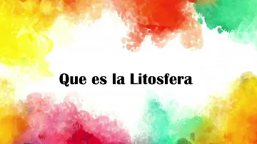 Quais são as camadas da litosfera?