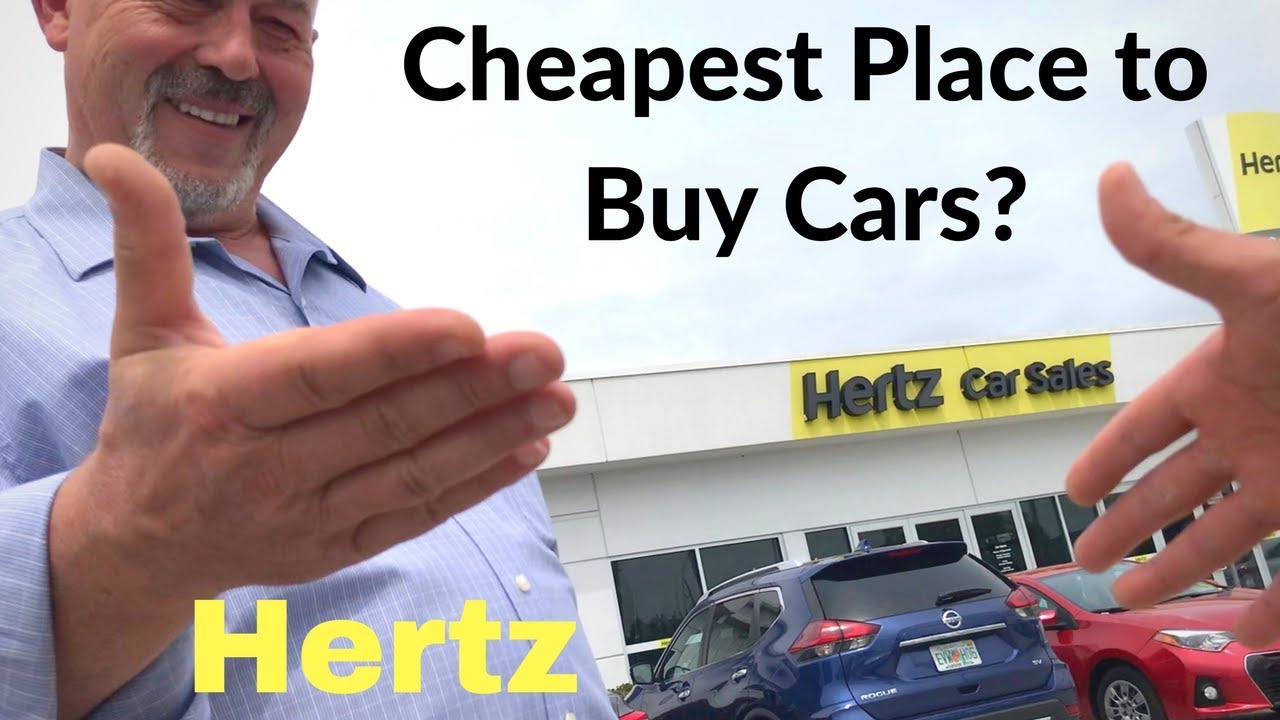 Is Hertz a Cheapest Place to Buy Cars in U.S.? YouTube