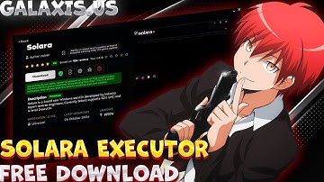 [NEWEST⚡️] SOLARA EXECUTOR ⭐️ | KEYLESS & FULL BYFRON BYPASS🔥 | [V3] UNC 90%✨ | BEST ROBLOX EXECUTOR