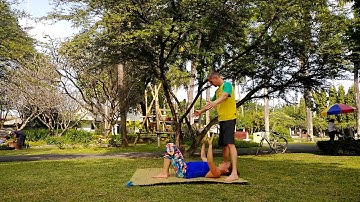 How to lay down and pick up your base from over head