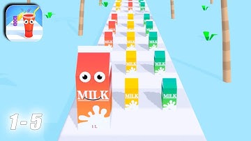JUICE RUN 🍹🥤🍸 iOS, Android | All Levels 1-5