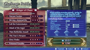 Xenoblade Chronicles 2 - Bringer of Chaos Poisoned Paradise - Cloud Sea Befouler Ioth