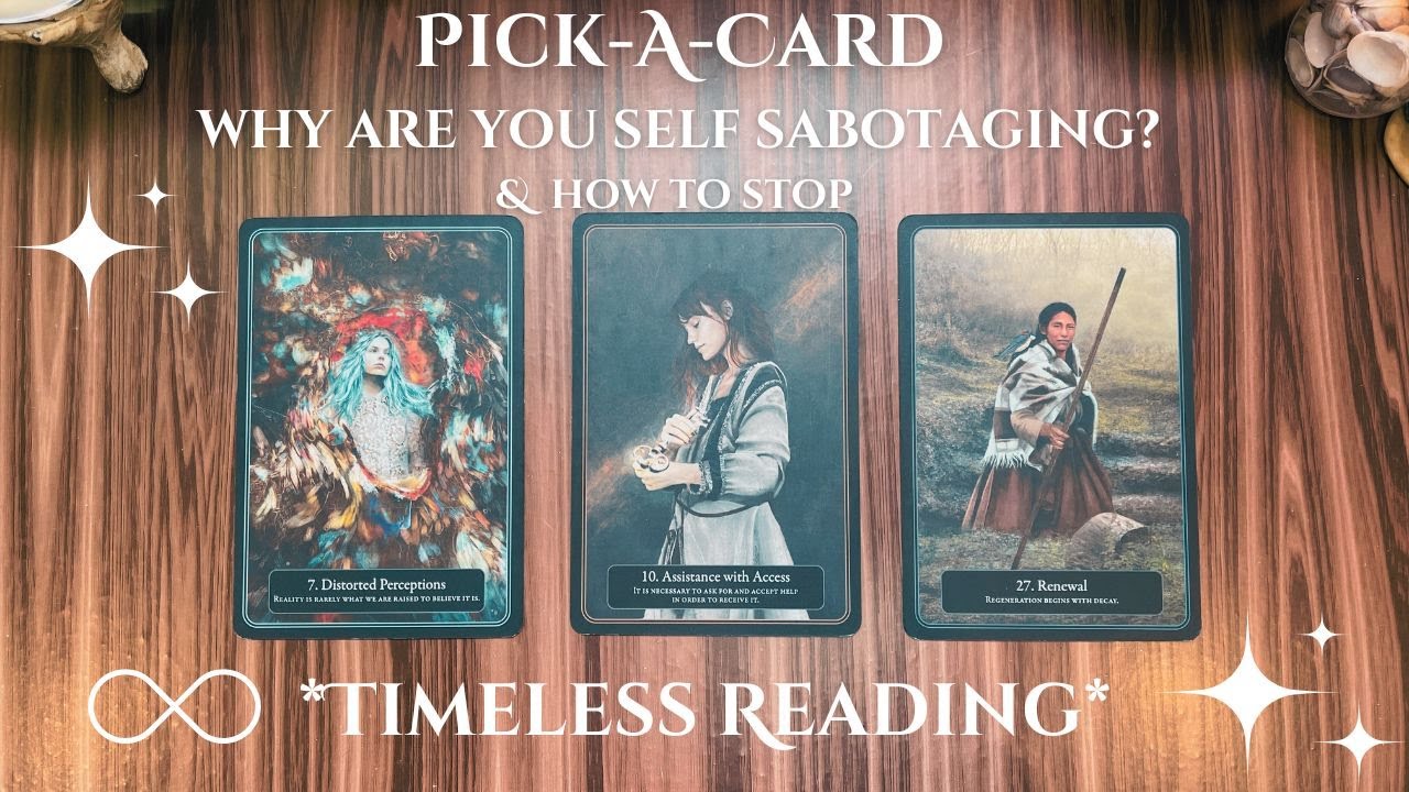 Why Do YOU Self Sabotage & How To Stop? 🤕🛑 -TIMELESS Reading-⏳🔮 - YouTube