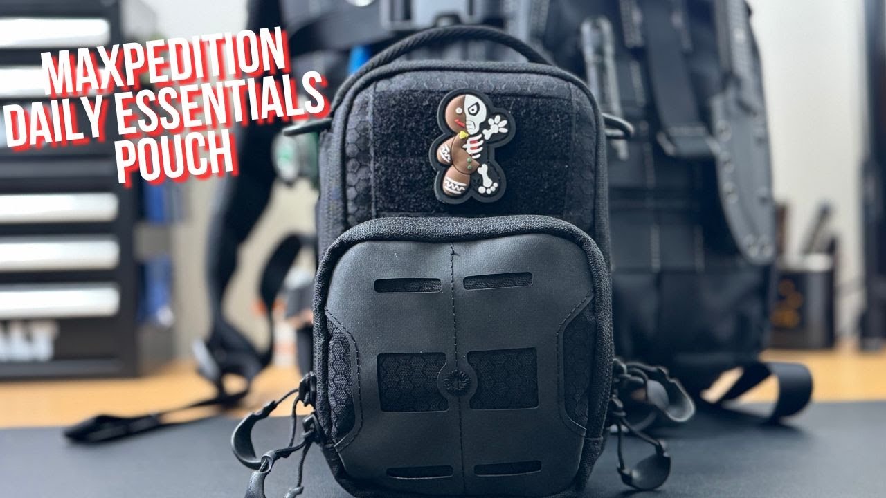 Maxpedition Daily Essentials DEP Pouch Overview - YouTube