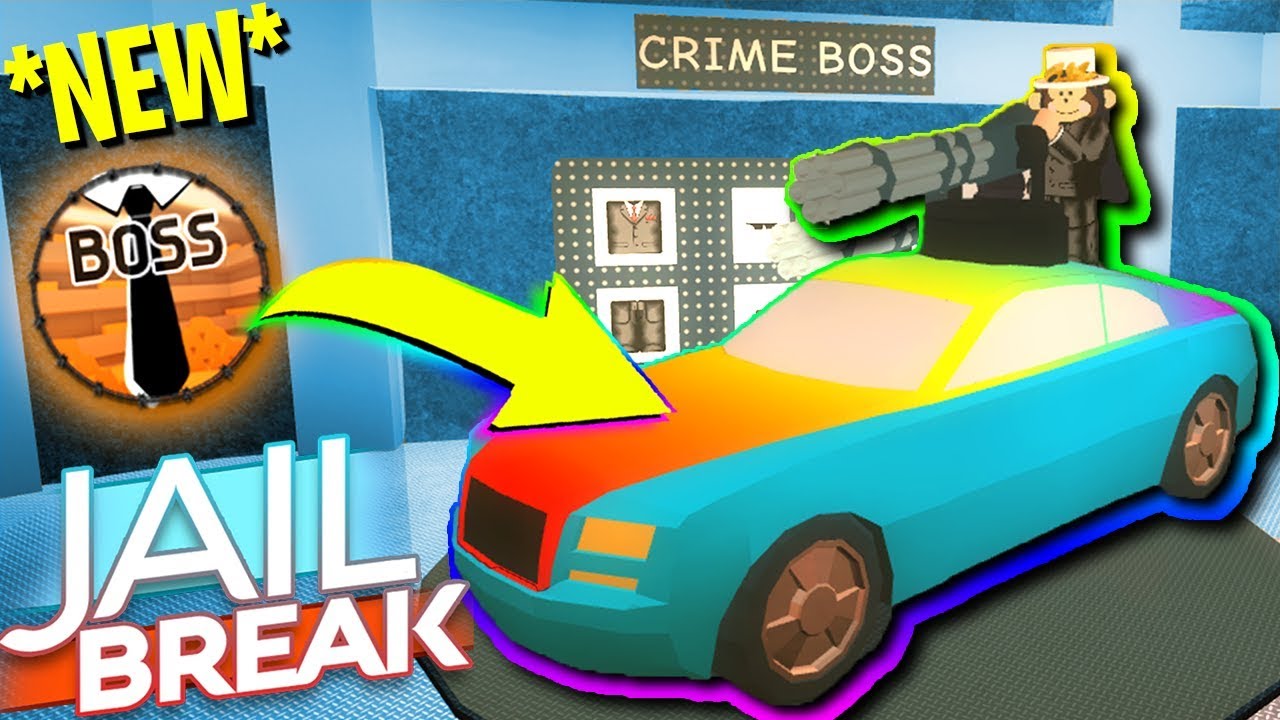 New Machine Gun Car Boss Gamepass Roblox Jailbreak Update Youtube - new car boss update jailbreak roblox