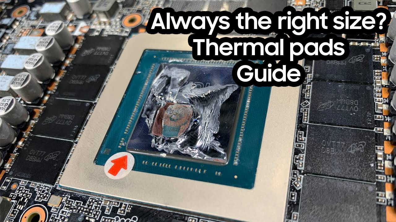 Guide - How I measure the exact size of Thermal pads #krisfixgermany  #gpurepair 