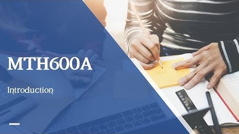 MTH600A Introduction || Guide line about MTH600A project || #MTH600A #project