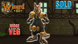 Wizard101 - Judge Veg Solo (Before Nerf) - Fire