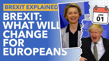 7 Things Brexit Changes for Europeans in 2021 🇪🇺 What You Need to Know Before January 1 - TLDR News