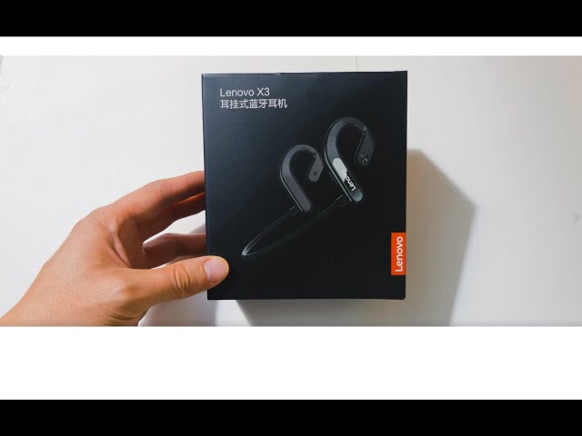 LENOVO Auriculares Inalámbricos De Conducción Osea Lenovo X3