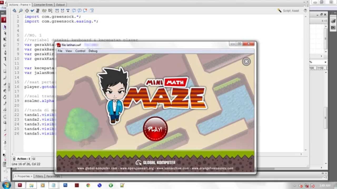  Cara  Membuat  Game Edukasi Menggunakan  Adobe  Flash  Part 2 
