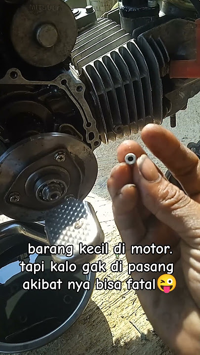 Cara pasang oil jet gimana ya🤔😜#mekanikpanggilan #mekanikindonesia #mekanikmuda #mekanik