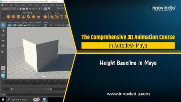 Maya Course | How to use Height Baseline in Maya 2023 and 2024