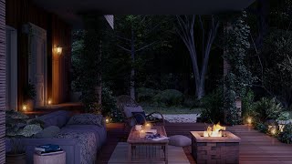 Fall Asleep To Relaxing Rain Sounds On A Cozy Porch 🌲🌛 4k Ambience by RainRider Ambience 10,050 views 1 month ago 10 hours