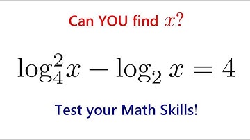 Can You Solve This Log Equation? (Most People Can’t!)