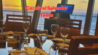 The Gold Pearl Restaurant Foods | Carnival Splendor Sydney To South Pacific