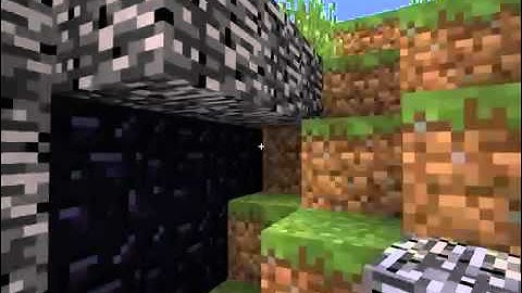 Minecraft Mega nuke, blowing up minecraft blocks with Explosives