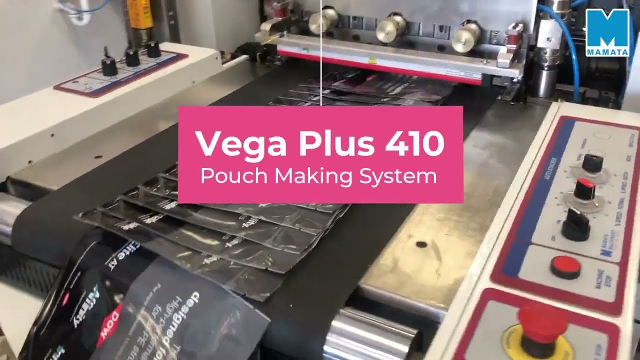 Mamata | Vega Plus 410 Pouch Making System (Running PE Recyclable Film)