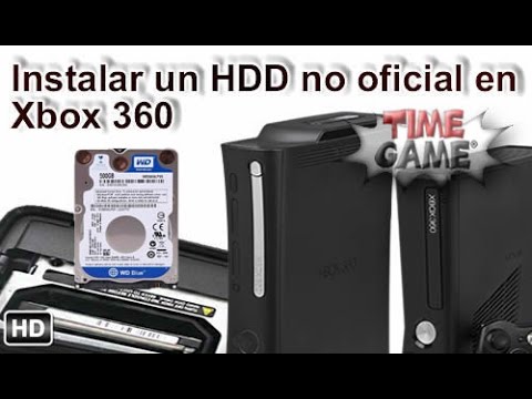 Chaleco Enajenar Grasa Instalar un HDD interno en Xbox 360 fat / slim - YouTube