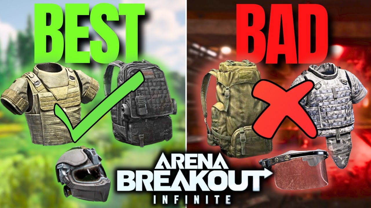 OS MELHORES EQUIPAMENTOS DOS MAIS BARATOS AOS MAIS CAROS | Arena Breakout Infinite