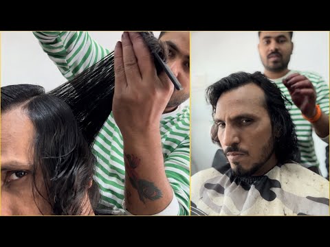 2024 Best hair cut 💇 Hairstyles by Indian Barber Kishan | #asmr