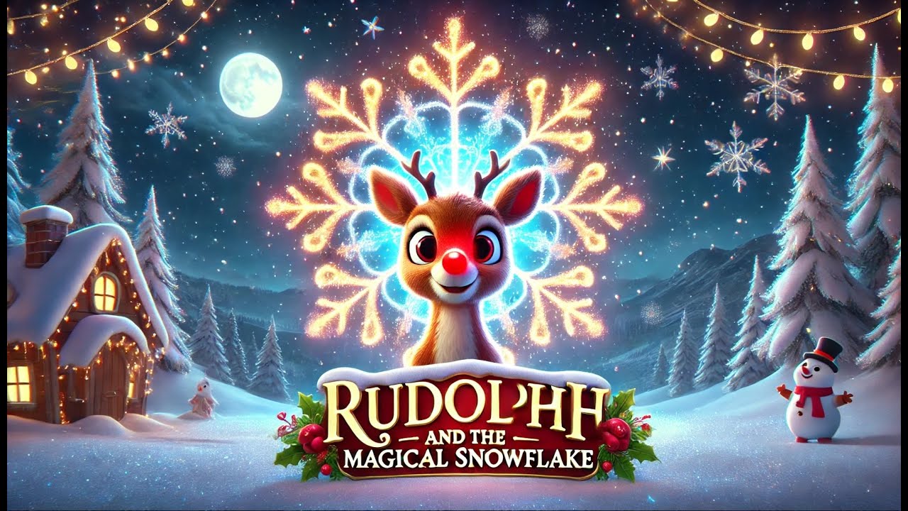Rudolph and the Magical Snowflake - YouTube