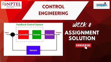 NPTEL Control Engineering Week 8 Assignment Solutions | July–Dec 2025 | NOC25‑EE104 | IIT Madras