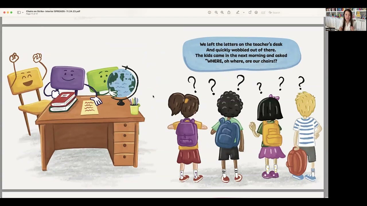 Chairs On Strike Storytime Read Aloud