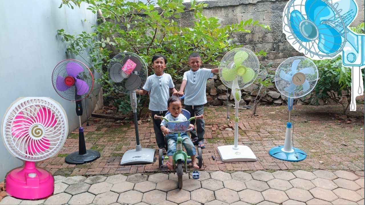 Drama Lomba Merakit Kipas Angin Berdiri Bersama Om Wahid !!!