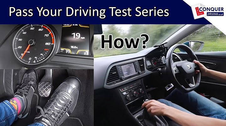 How to drive a manual car - Driving lesson with clutch advice