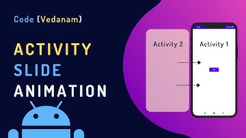 Activity Slide Animation | Android studio #android #java #animation #slide