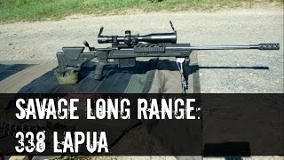 Shooting the Savage 338 Lapua & Review (400, 700, 950 Yrds) (HD)