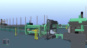 Automated Steel Processing Line
