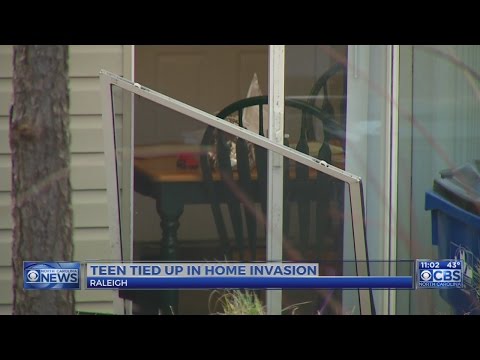 Teen bound by duct tape during Raleigh home invasion, police say