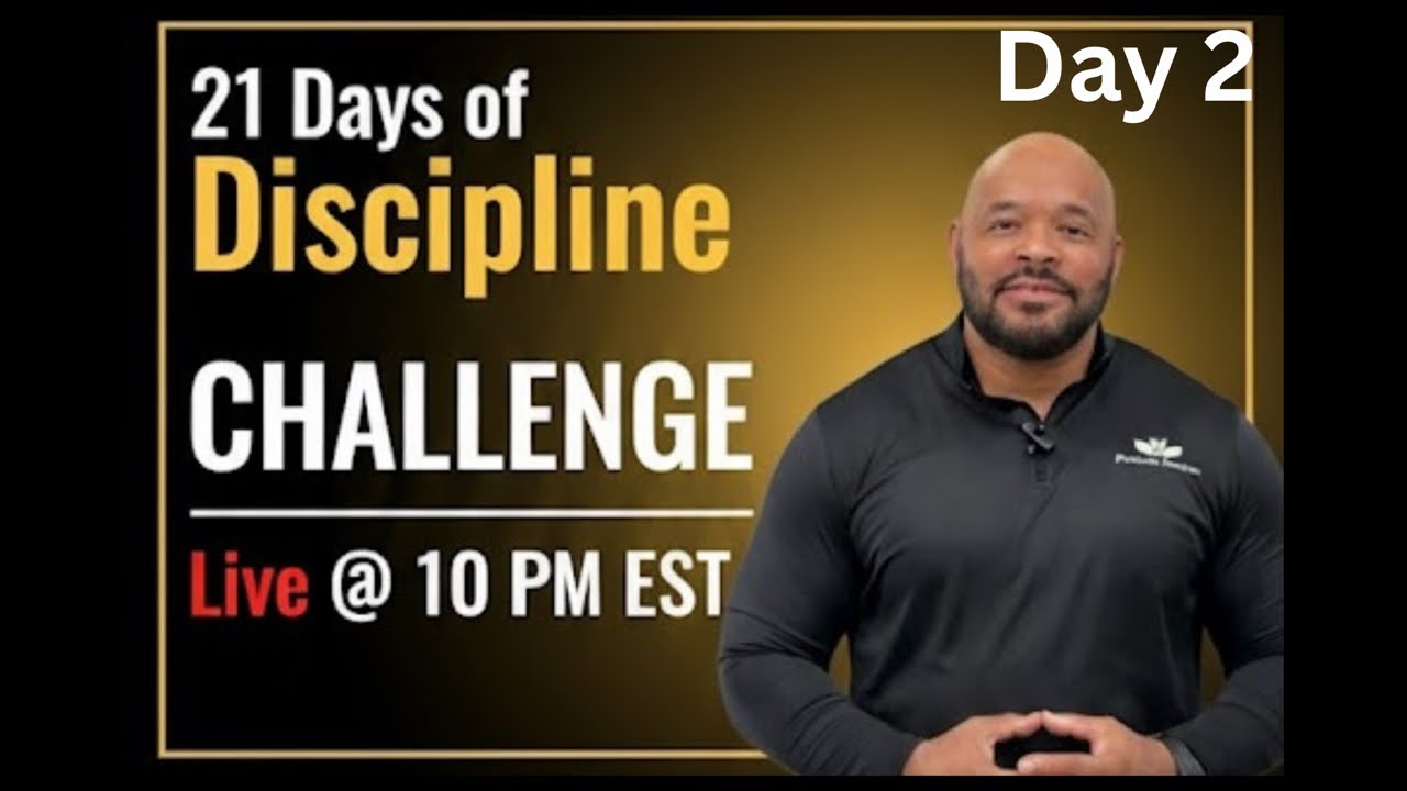 Use the Word | Day 2 of 21 | Discipline Challenge | Live @ 10PM EST with Pastor Keyomo Butler