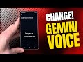How to Change GEMINI'S VOICE on Samsung (Android) Phones