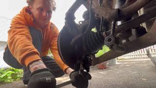 Car Repair ASMR VW T4 - Drive shaft joint (Antriebswellengelenk)