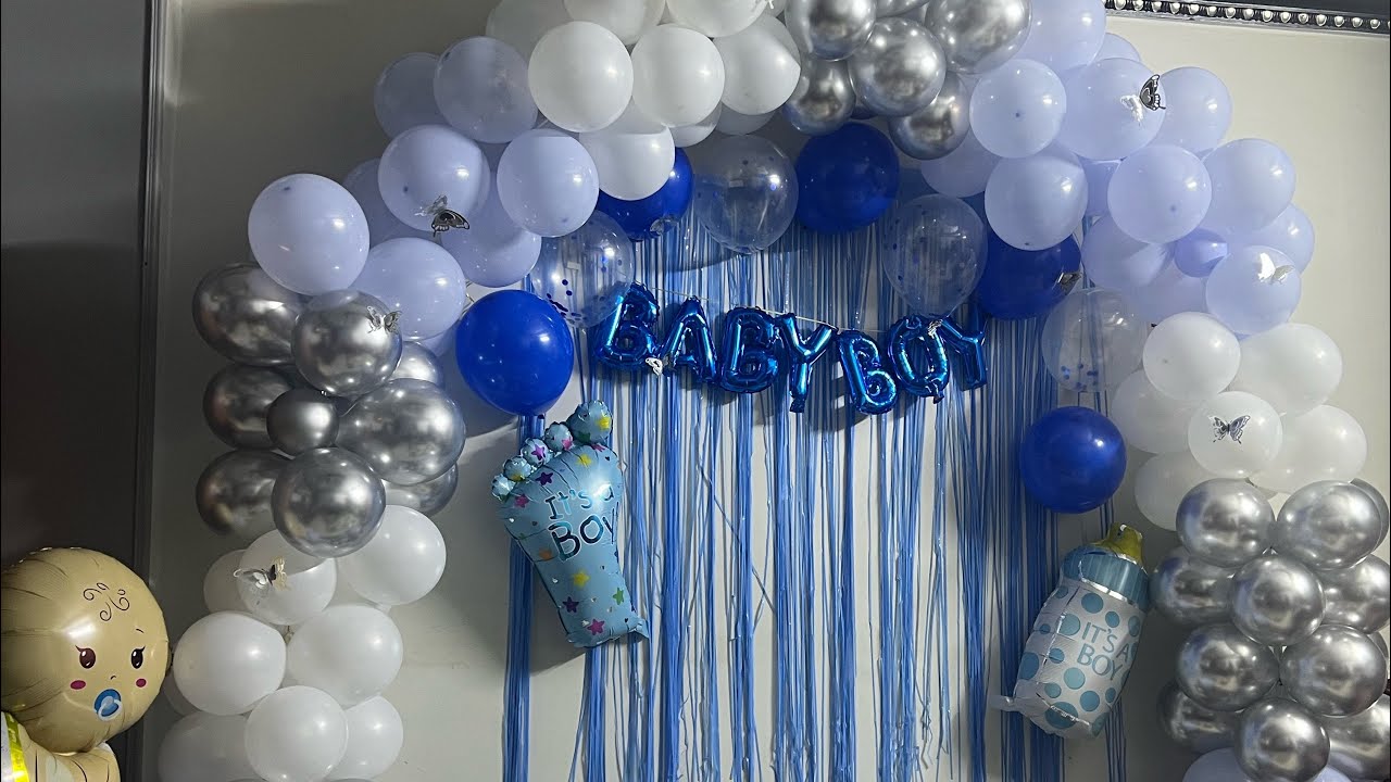 شوفوا معانا عملنا بلالين السبوع ازاي 🎈✨