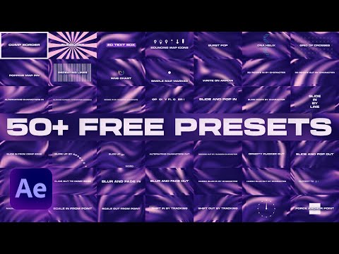 Adobe FINALLY did it! \ New After Effects Presets!