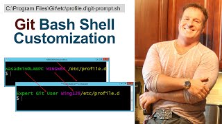 Customize Git Bash Shell Colors, Title, User, Host & Computer Name