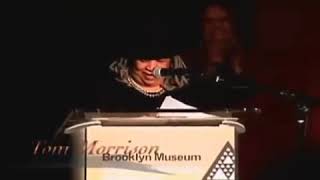 Remembering Toni Morrison (1931-2019).A Powerful Speech at Sackler Center 2012.