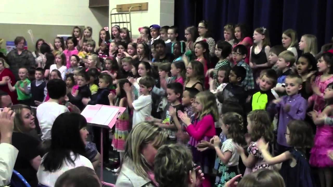 EES Spring Concert 2013 Kindergarten & 1st Grade - YouTube