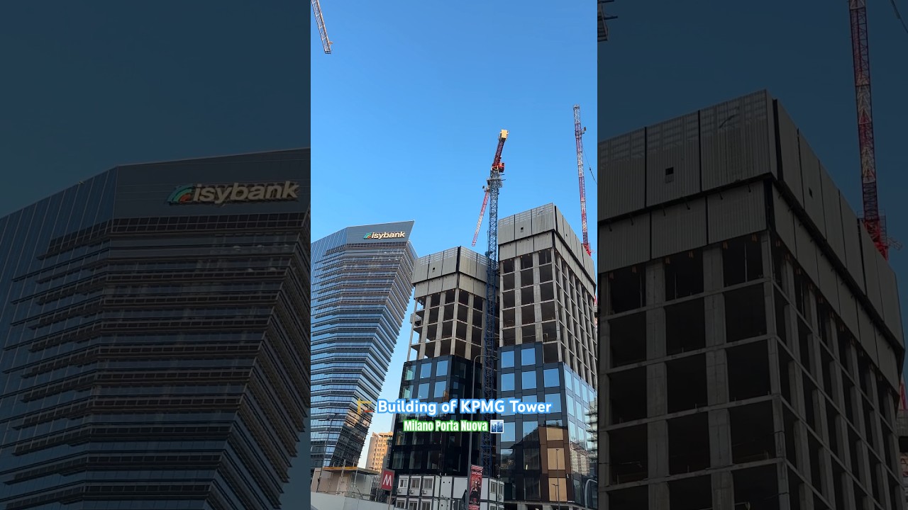 Building of KPMG tower - Torre Gioia 20 EST - Milano Porta Nuova 