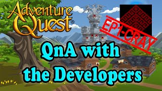 Adventure Quest QnA with the Developers Ep1 - Cray