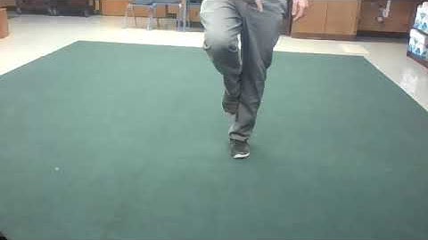 Diagonal Running Man with Front-Switch-Reverse dance tutorial