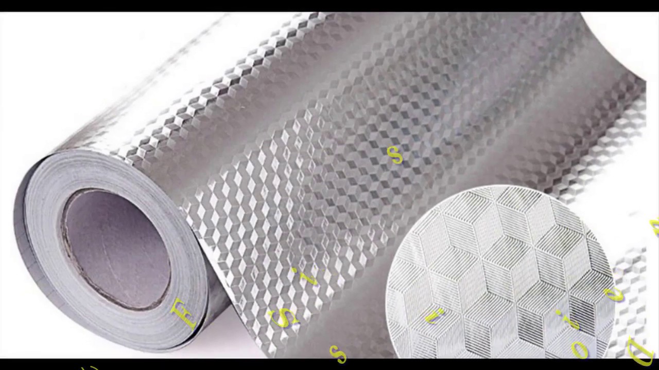 Aluminum Foil Kitchen Stickers Self Adhesive Waterproof wall sticker for Kitchen YouTube